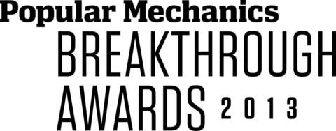 Popular Mechanics Breakthrough Award 2013