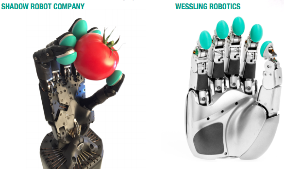 Robotic hands